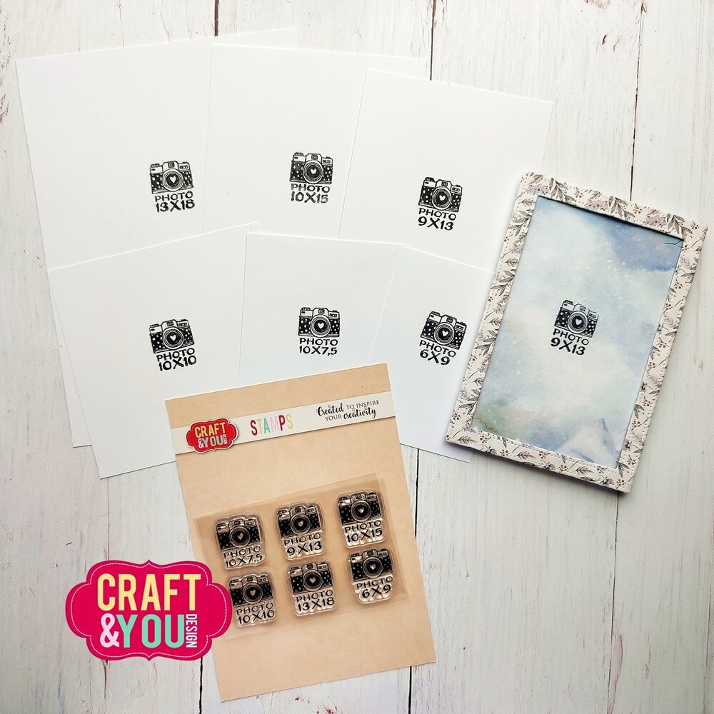 Mini Cameras Set 2 - Clear Stamp von Craft & You - zum Schließen ins Bild klicken